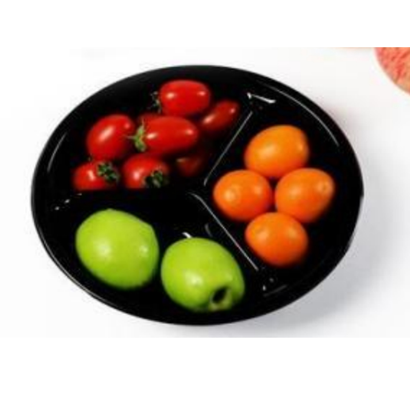 Три-compartment Fresh-cut Fruits Box отдолу 205*155*58 mm Hj-190